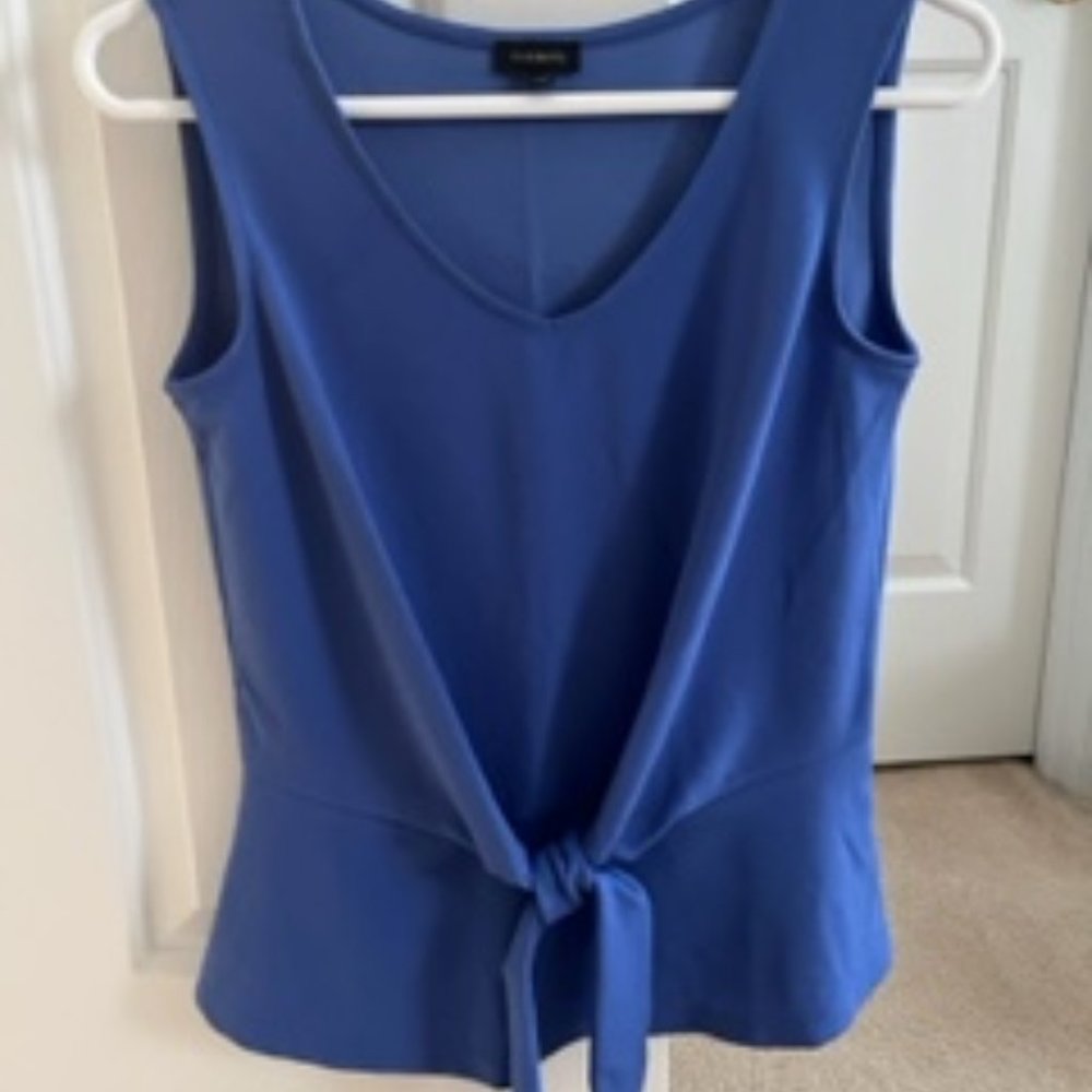 New Talbots Blue Sleeveless Top - Size XS